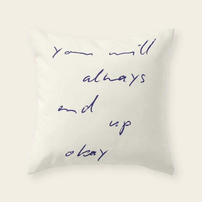 A Ok Throw Pillow Gallery Image 6
