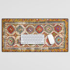 Moghan Southeast Caucasus Antique Rug Print Desk Mat Gallery Image 1