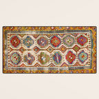 Moghan Southeast Caucasus Antique Rug Print Desk Mat Gallery Image 3