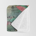 Colorful Owl Forest Garden Indian Summer Flora And Wildlife Throw Blanket Gallery Image 3