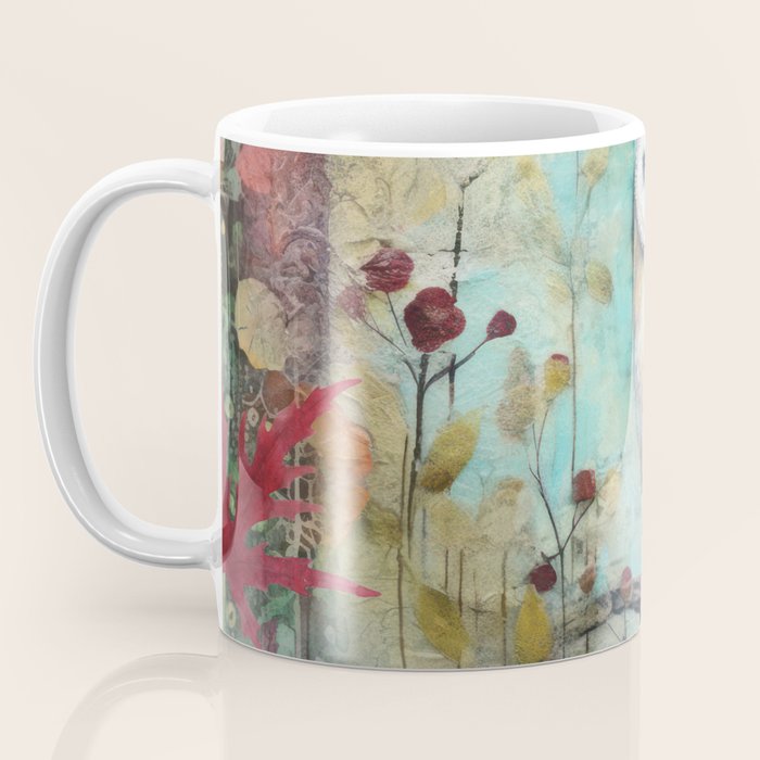 Colorful Owl Forest Garden Indian Summer Flora And Wildlife Coffee Mug Gallery Image 3