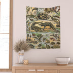 Reptile Illustration - Larousse Wall Tapestry Gallery Image 2