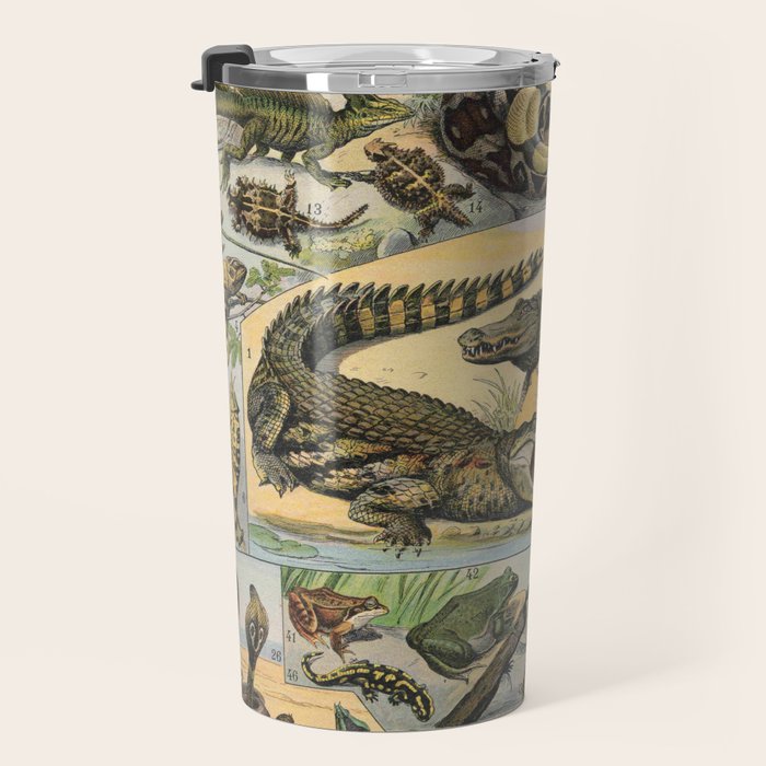 Reptile Illustration - Larousse Travel Mug Gallery Image 3