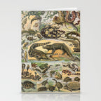 Reptile Illustration - Larousse Stationery Card Gallery Image 2