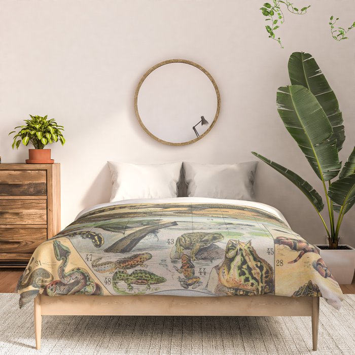Reptile Illustration - Larousse Comforter Gallery Image 3