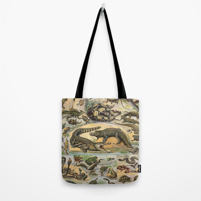 Reptile Illustration - Larousse Tote Bag Gallery Image 2