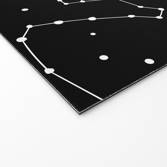 Black and White Constellations Welcome Mat Gallery Image 2