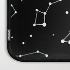 Black and White Constellations Laptop Sleeve Gallery Image 3