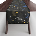 Night sky of stars 24 Table Runner Gallery Image 1