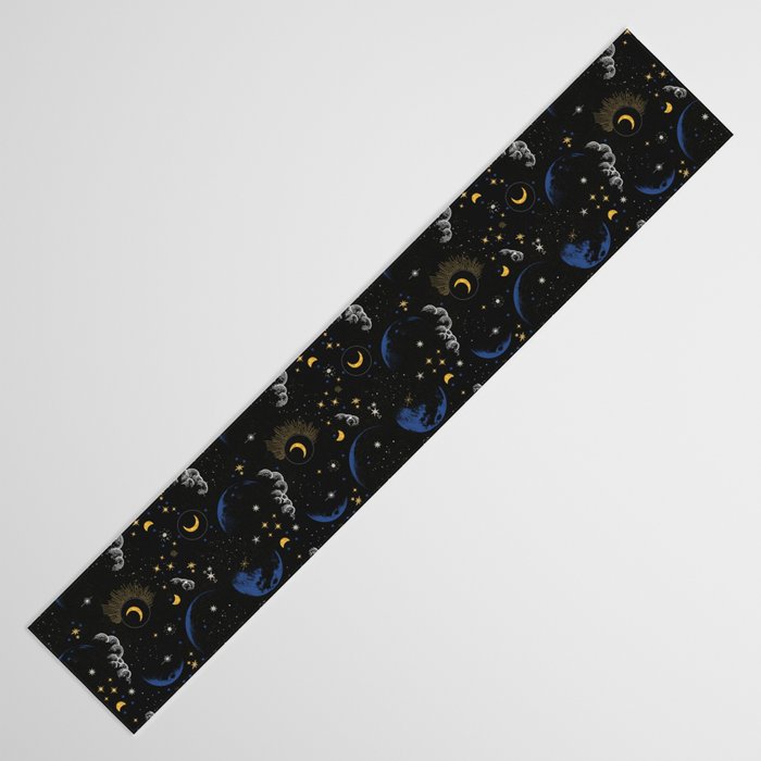 Night sky of stars 24 Table Runner Gallery Image 3