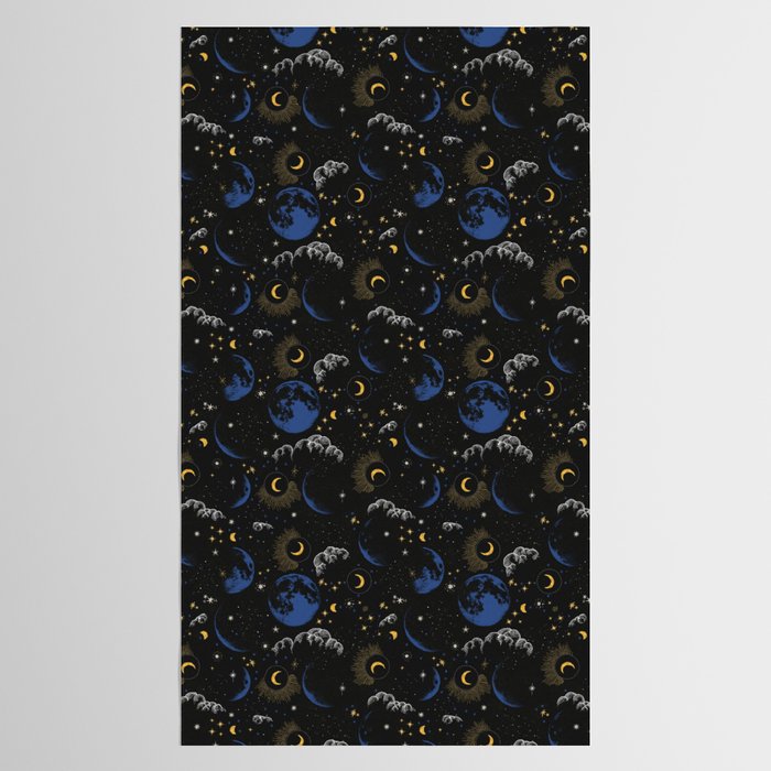 Night sky of stars 24 Tablecloth Gallery Image 2