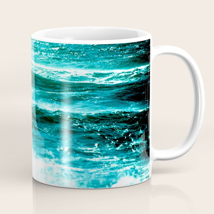 California Ocean Waves Coffee Mug Gallery Image 1