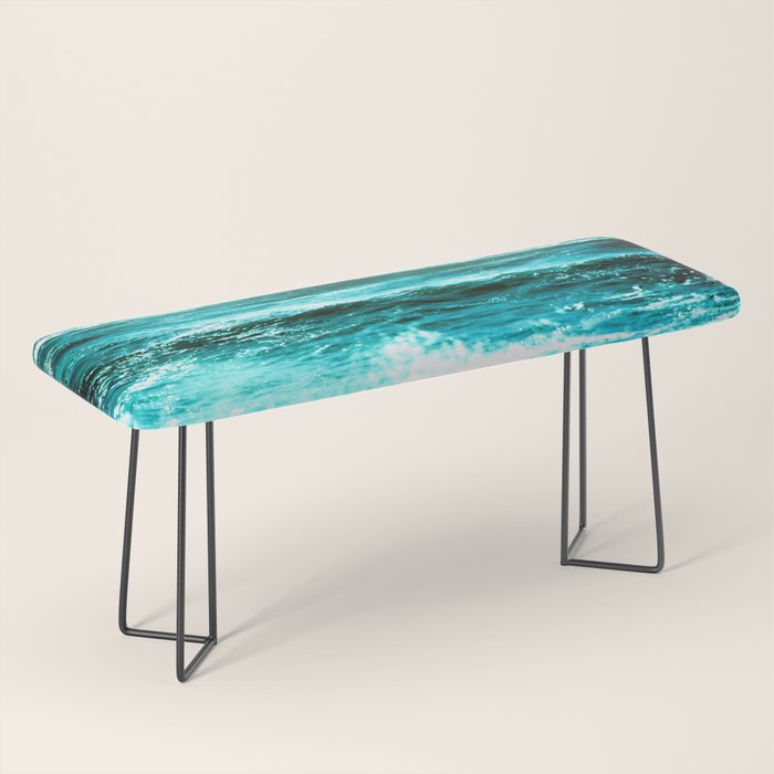 California Ocean Waves Bench Gallery Image 1