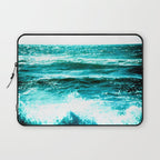 California Ocean Waves Laptop Sleeve Gallery Image 1