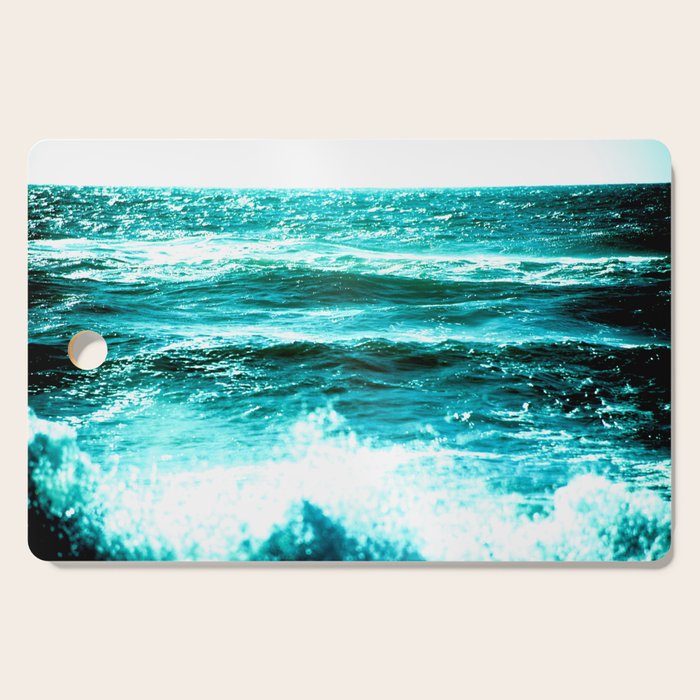 California Ocean Waves Cutting Board Gallery Image 1
