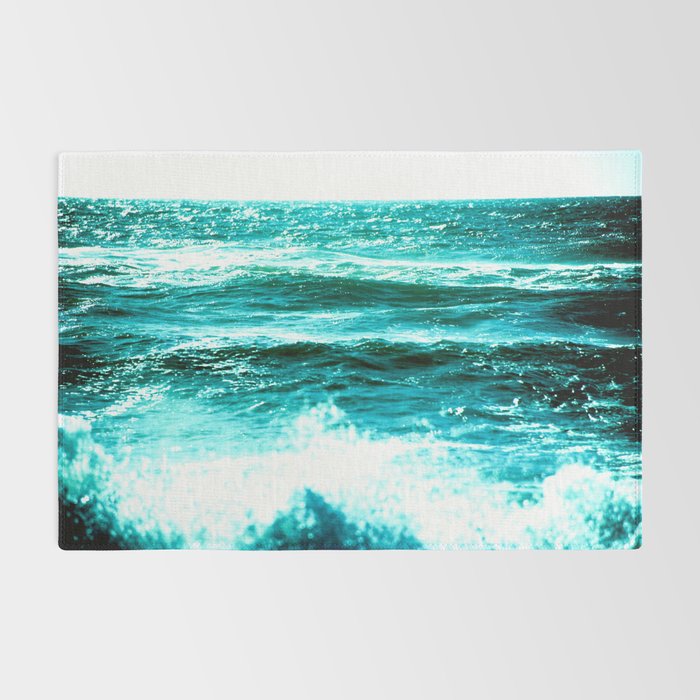 California Ocean Waves Rug Gallery Image 2
