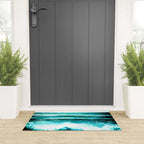 California Ocean Waves Welcome Mat Gallery Image 3