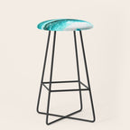 California Ocean Waves Stool Gallery Image 1