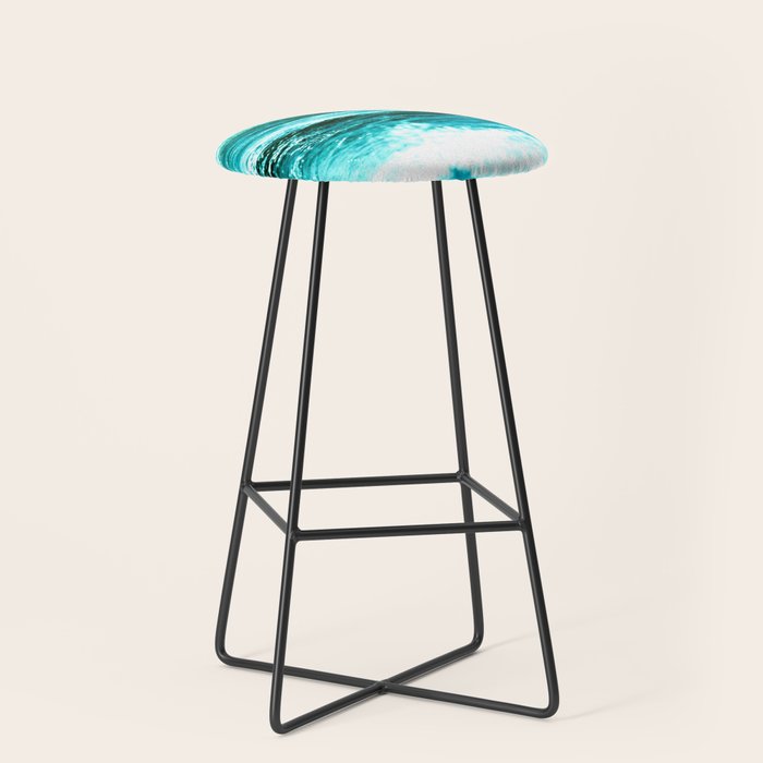 California Ocean Waves Stool Gallery Image 1