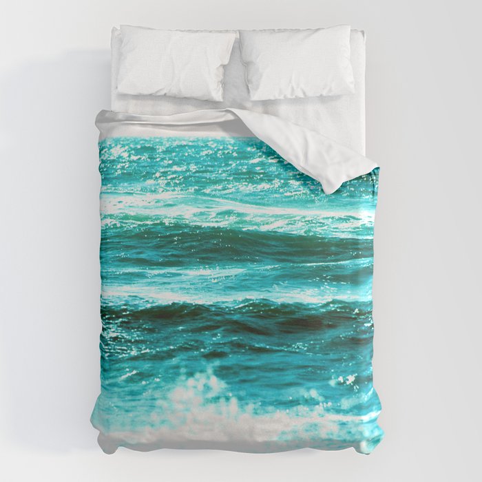 California Ocean Waves Duvet Cover Gallery Image 6