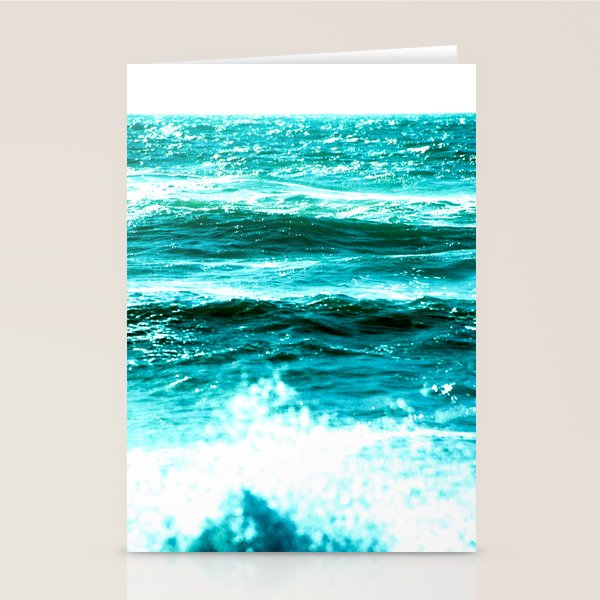 California Ocean Waves Stationery Card Gallery Image 2