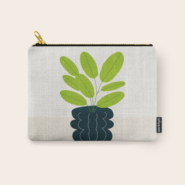 Black Pearl Vase & Spring Bud Leaves: Vases & Stuff 02 Carry All Pouch Gallery Image 1