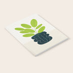 Black Pearl Vase & Spring Bud Leaves: Vases & Stuff 02 Notebook Gallery Image 2