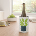 Black Pearl Vase & Spring Bud Leaves: Vases & Stuff 02 Wine Chiller Gallery Image 4