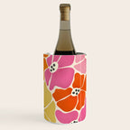 Blooming Retro Florals Wine Chiller Gallery Image 1