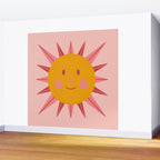 Happy Summer Sun Wall Mural Gallery Image 2