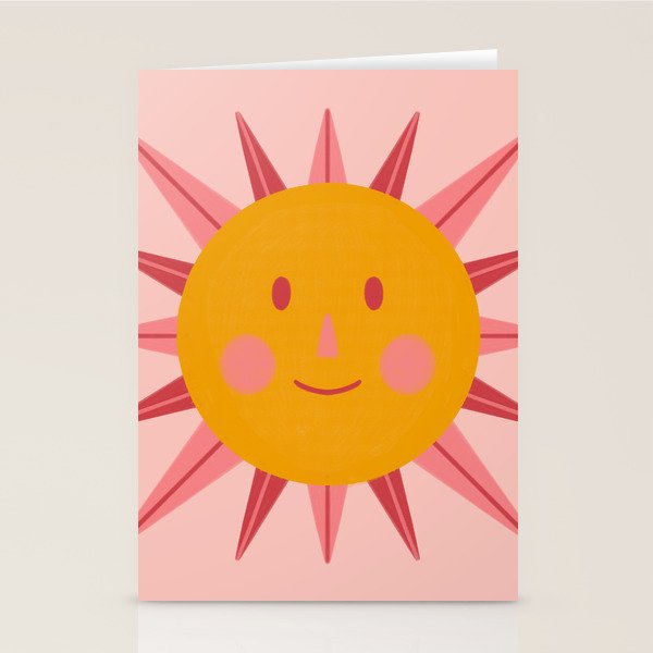 Happy Summer Sun Stationery Card Gallery Image 2