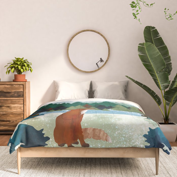 Winter Fox Vista Comforter Gallery Image 3