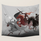 Four Horsemen of the Apocalypse Wall Tapestry Gallery Image 4
