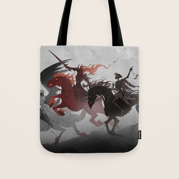 Four Horsemen of the Apocalypse Tote Bag Gallery Image 1