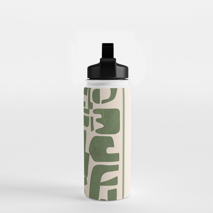 Organic Contemporary Modern Shapes 03 Water Bottle Gallery Image 2
