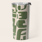 Organic Contemporary Modern Shapes 03 Travel Mug Gallery Image 2