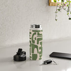 Organic Contemporary Modern Shapes 03 Water Bottle Gallery Image 5