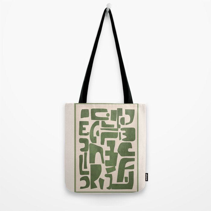 Organic Contemporary Modern Shapes 03 Tote Bag Gallery Image 2