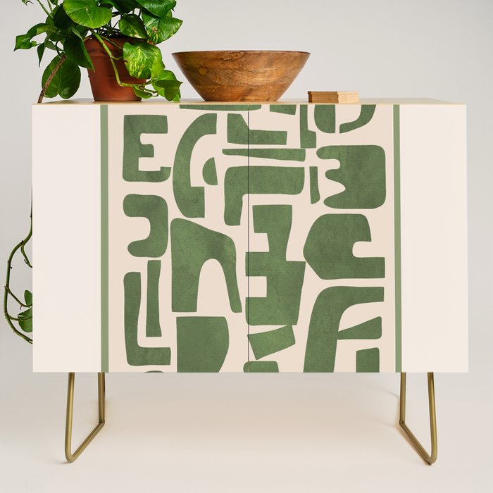 Organic Contemporary Modern Shapes 03 Credenza Gallery Image 1