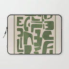 Organic Contemporary Modern Shapes 03 Laptop Sleeve Gallery Image 1