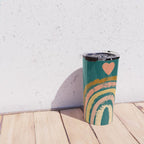 Rainbow Love Art Travel Mug Gallery Image 4