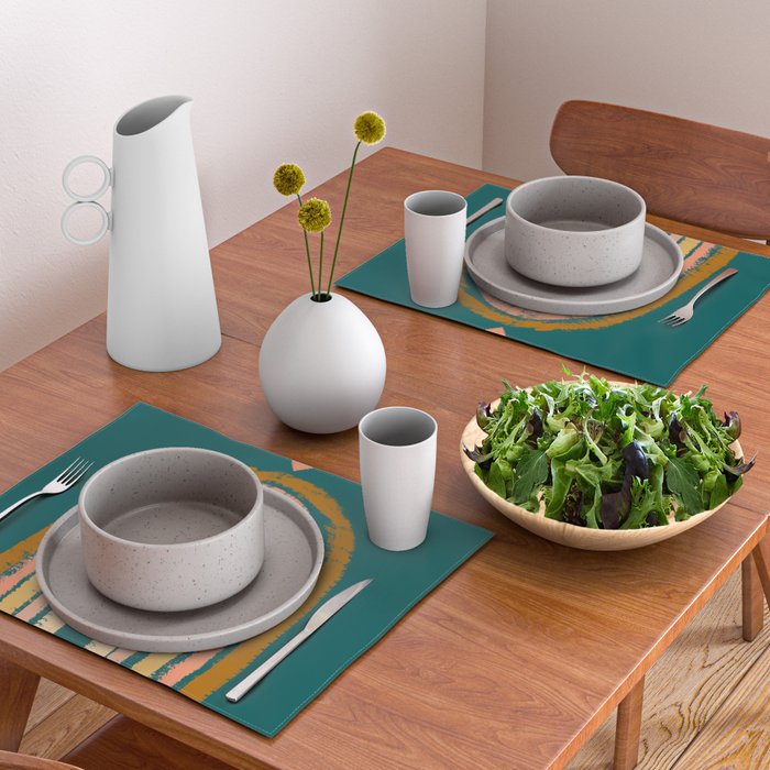 Rainbow Love Art Placemat Gallery Image 2