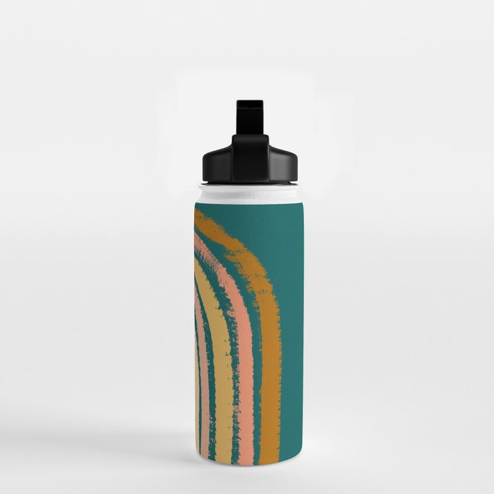 Rainbow Love Art Water Bottle Gallery Image 2