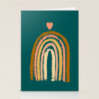 Rainbow Love Art Stationery Card Gallery Image 2