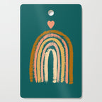 Rainbow Love Art Cutting Board Gallery Image 1
