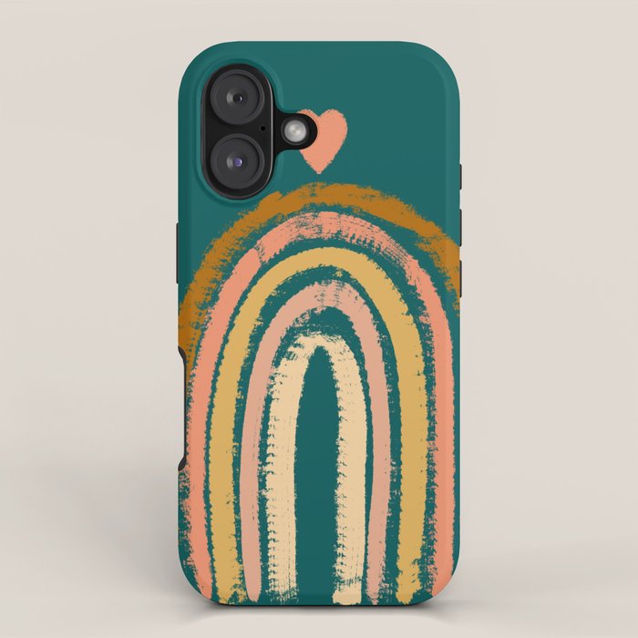 Rainbow Love Art iPhone Case Gallery Image 1