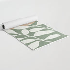 Minimal Abstract Leaves 02 Yoga Mat Gallery Image 2