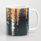 Pine Forest Sunset 2 Coffee Mug Gallery Image 1