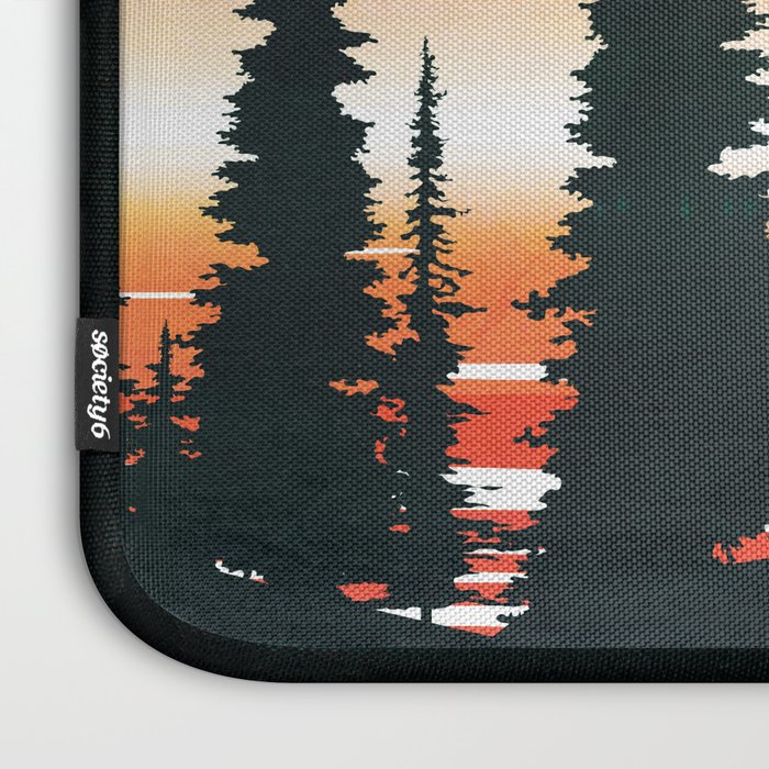 Pine Forest Sunset 2 Laptop Sleeve Gallery Image 3