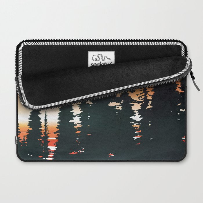 Pine Forest Sunset 2 Laptop Sleeve Gallery Image 2